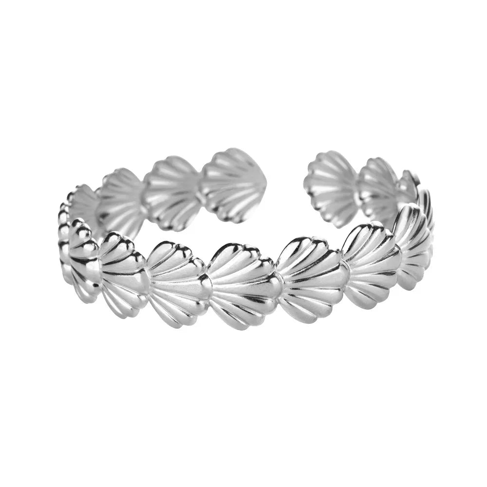 Schelp armband Sofia