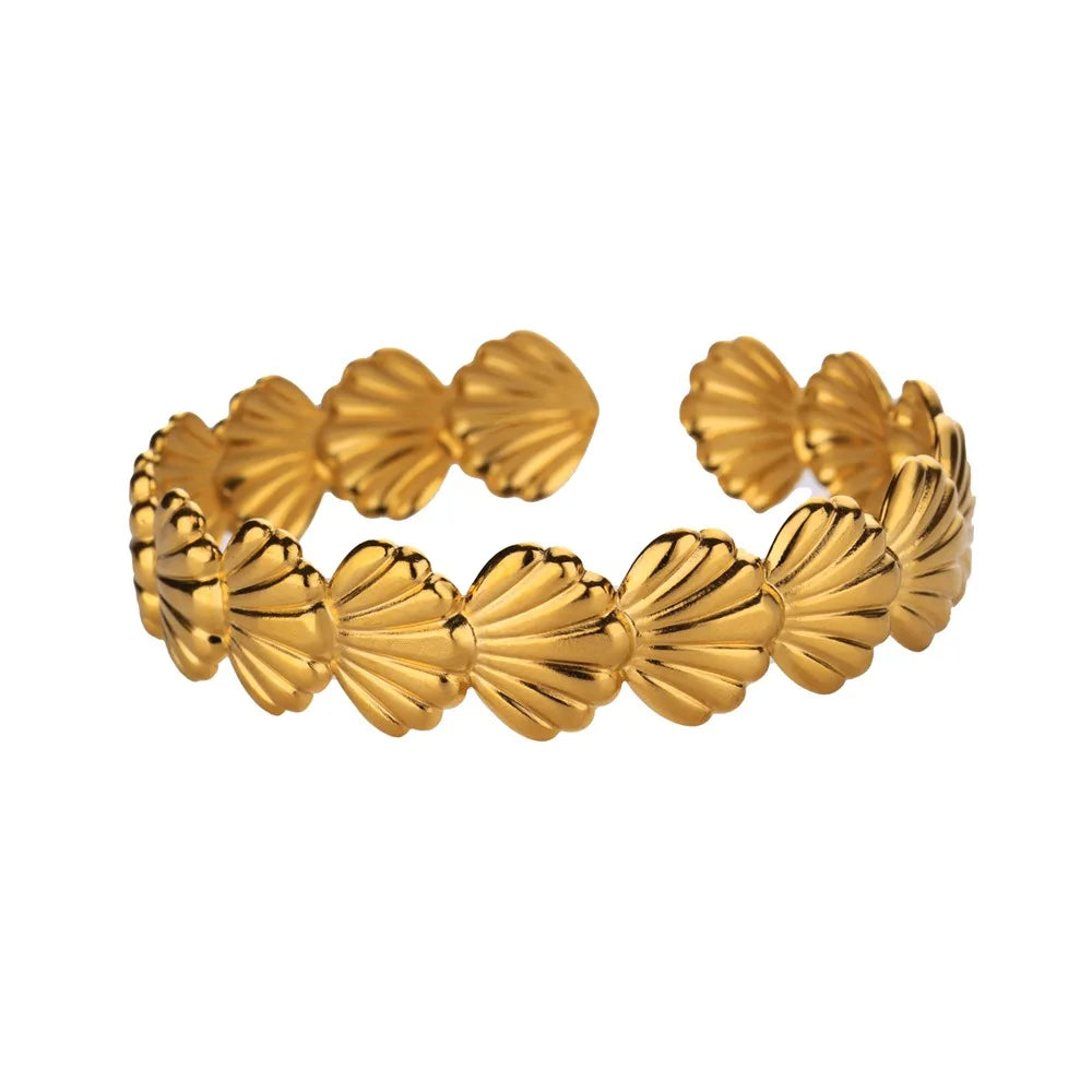 Schelp armband Sofia