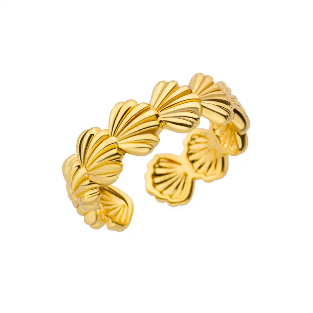 Schelp ring Dewy