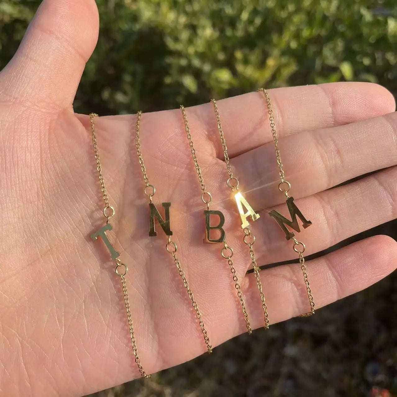 Letter Armband Claudia