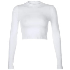 Dames Basic Crop Top